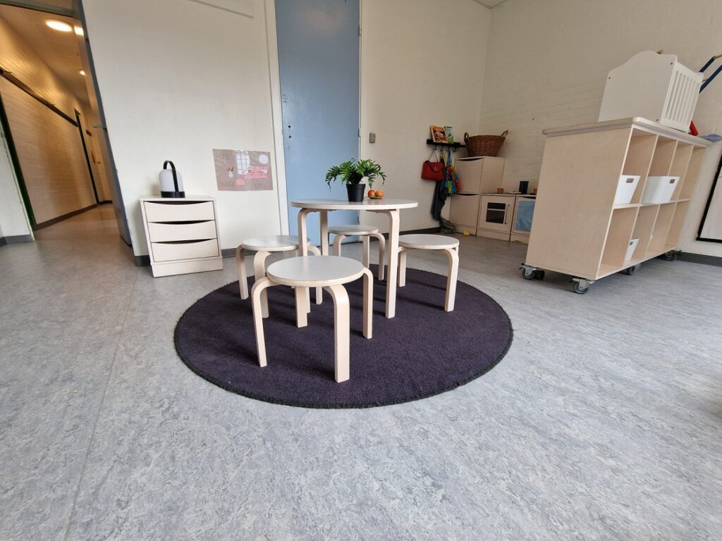 linoleumsgulv instituition