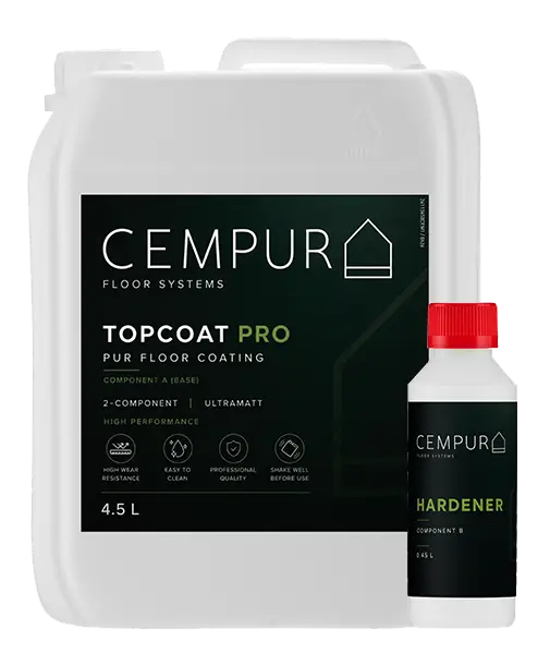 CEMPUR Topcoat inkl hærder