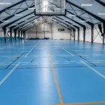 Renoveret sportsgulv i sportshal i Nordvestsjælland
