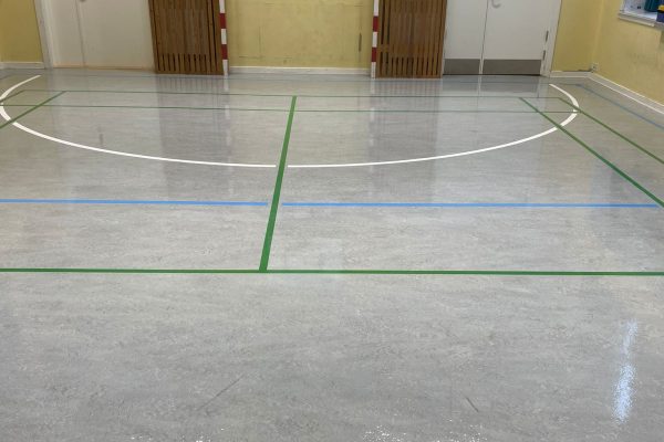 Sportshal opstegning