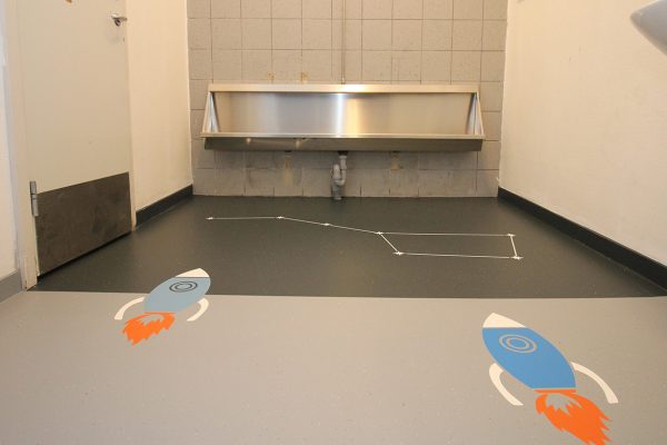 Urinal efter